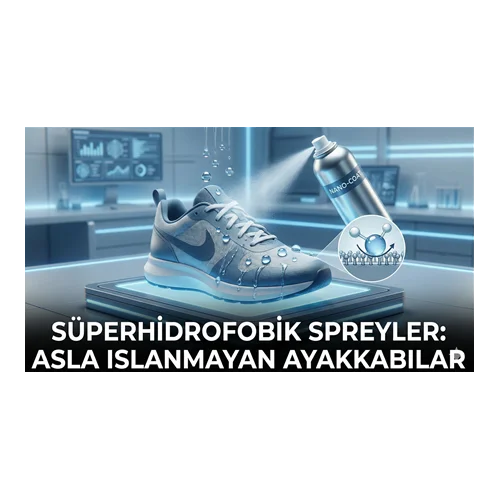 Süperhidrofobik Spreyler: Asla Islanmayan Ayakkabılar