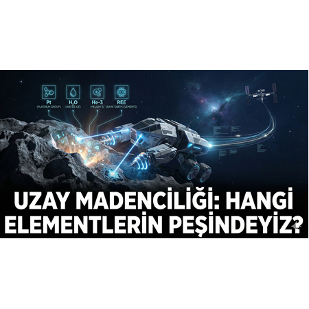 Uzay Madenciliği: Hangi Elementlerin Peşindeyiz?