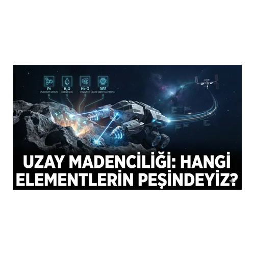 Uzay Madenciliği: Hangi Elementlerin Peşindeyiz?