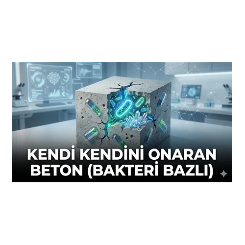 Kendi Kendini Onaran Beton (Bakteri Bazlı)