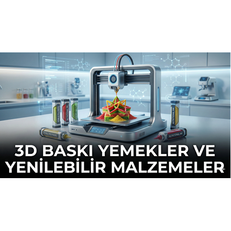 3D Baskı Yemekler ve Yenilebilir Malzemeler