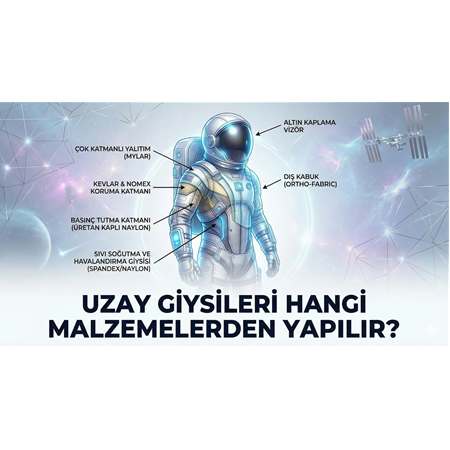 Uzay Giysileri Hangi Malzemelerden Yapılır?