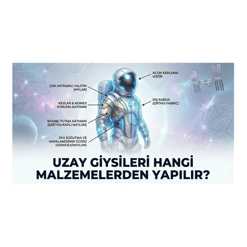 Uzay Giysileri Hangi Malzemelerden Yapılır?