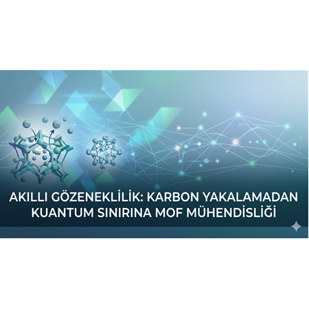 Akıllı Gözeneklilik: Karbon Yakalamadan Kuantum Sınırına MOF Mühendisliği
