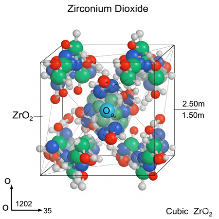 Zirkonyum Dioksit (ZrO²)