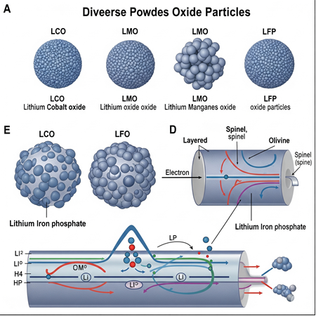 Pil Teknolojilerinde Oksit Tozları