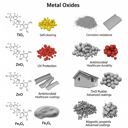 Kaplama Endüstrisi için Oksit Seçimi
