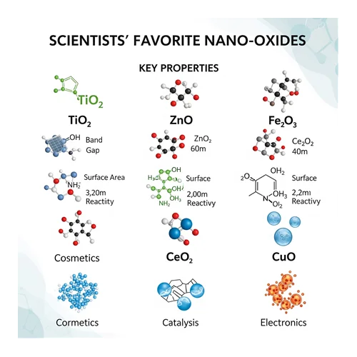 Bilim İnsanlarının Favori Nano Oksitleri
