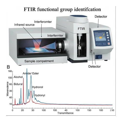 FTIR Spektroskopisiyle Fonksiyonel Grup Tayini