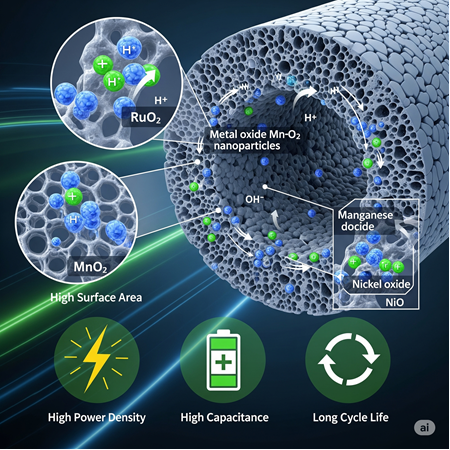 Superkapasitörlerde Metal Oksit Nanomalzemeler