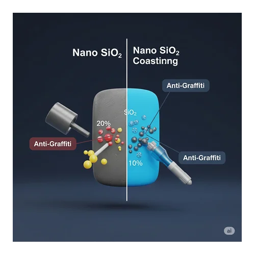 Antigrafiti Boyalar İçin Nano SiO² Kullanımı