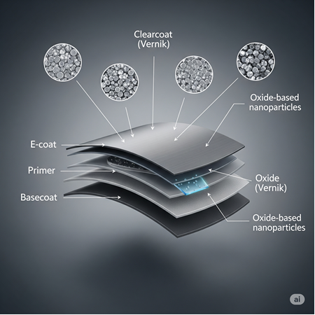 Otomotiv Boyalarında Oksit Bazlı Nanoparçacıklar
