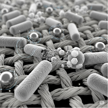 Gümüş ve ZnO ile Antimikrobiyal Kumaşlar