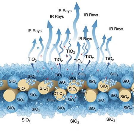 Isı Yalıtımlı Kumaşlarda SiO² ve TiO² Etkisi