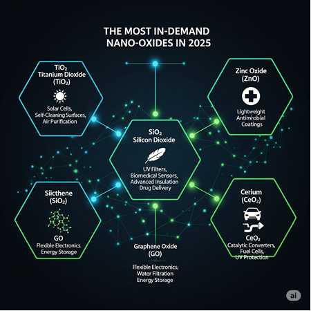 2025 Yılında En Çok Talep Gören Nano Oksitler