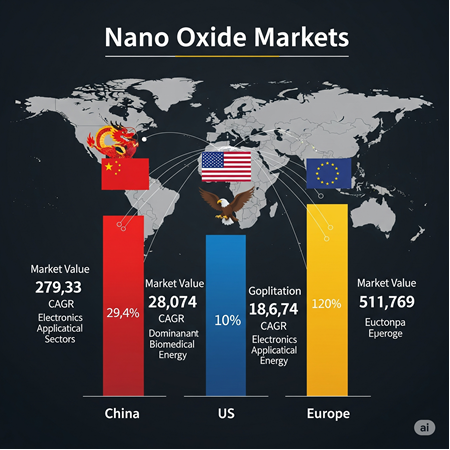 Nano Oksit Pazarı: Çin, ABD ve Avrupa Karşılaştırması