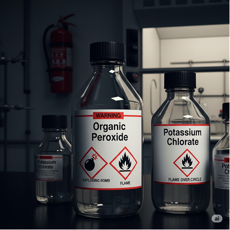 Patlayıcılık ve Alev Alma Riskleri Olan Oksitler