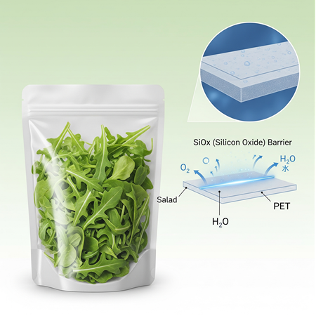 Gıda Ambalajında Oksit Bazlı Bariyer Teknolojisi