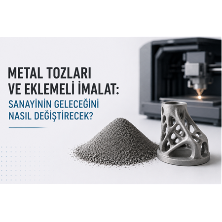 Metal Tozları ve Eklemeli İmalat: Sanayinin Geleceğini Nasıl Değiştirecek?