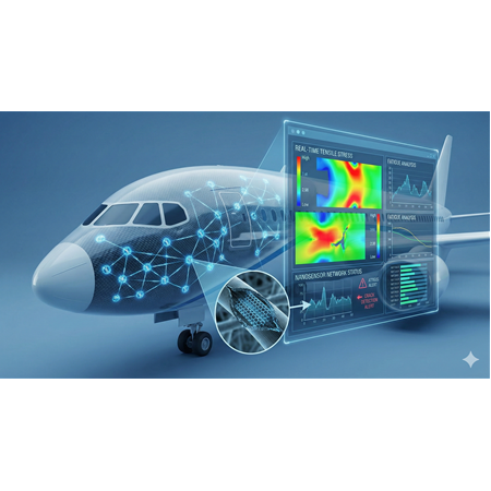 Nano Sensörlerle Uçak Gövdesinde Gerilim Takibi