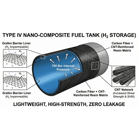 Nano Malzemelerle Hafif Yakıt Tankları