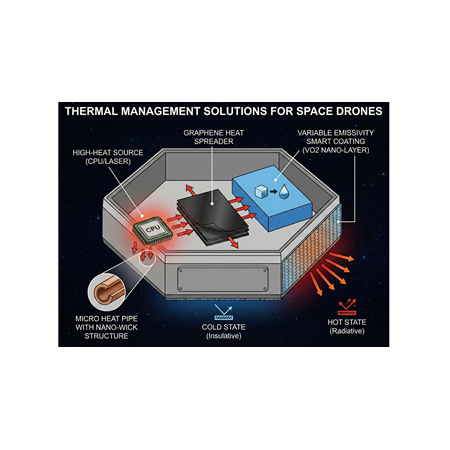 Uzay Dronlarında Termal Yönetim Çözümleri