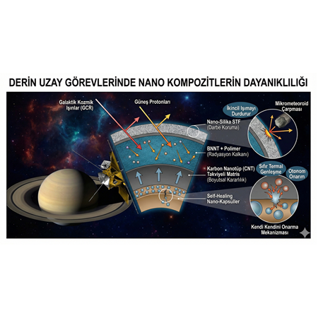 Derin Uzay Görevlerinde Nano Kompozitlerin Dayanıklılığı