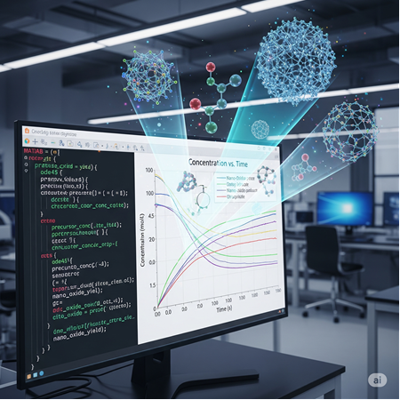 Matlab ile Oksit Sentez Simülasyonu