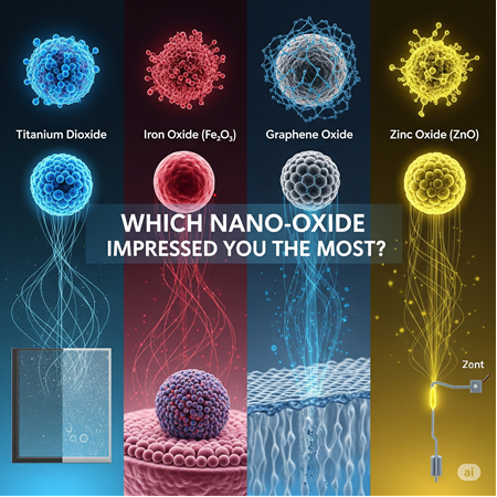 Hangi Nano Oksit Sizi En Çok Etkiledi?