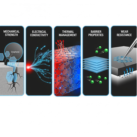 Grafen Destekli Polimer Kompozitlerin 5 Avantajı