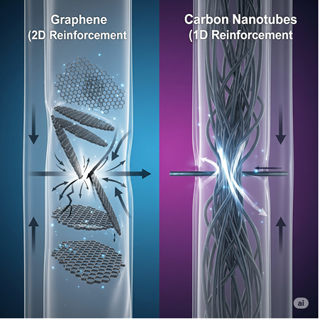 Grafen vs Karbon Nanotüp: Kompozit Güçlendirmede Karşılaştırma