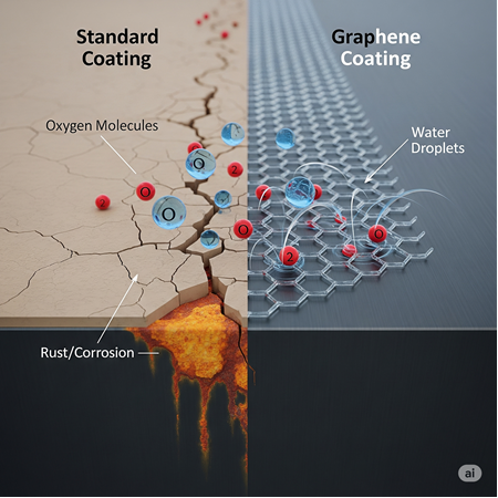 Grafenli Kaplamaların Korozyon Direnci