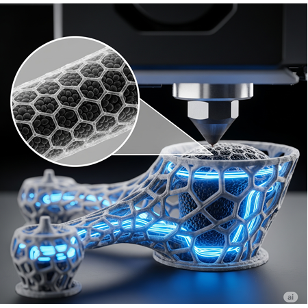 Grafen Destekli Kompozitlerin Üretiminde 3D Baskı Uygulamaları