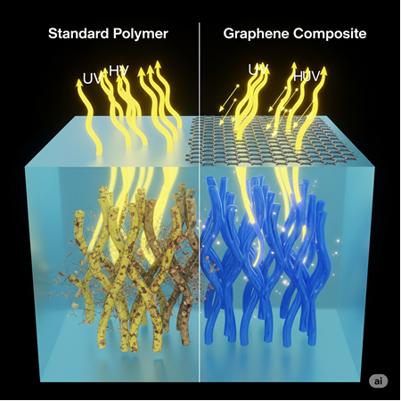 Grafen Takviyeli Polimer Kompozitlerde UV Koruma