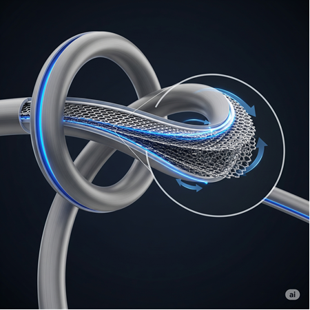 Grafenli Nanokompozit Liflerin Esnekliği