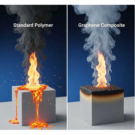 Grafenli Polimer Kompozitlerin Alev Geciktirici Özellikleri