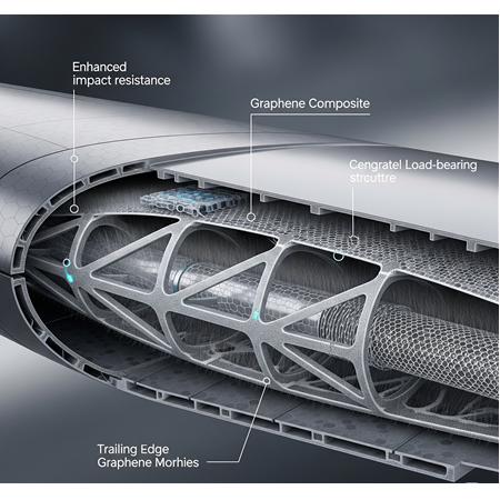 Grafenli Kompozitlerin Uçak Kanatları için Tasarımı