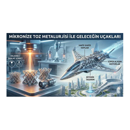 Mikronize Toz Metalurjisi ile Geleceğin Uçakları