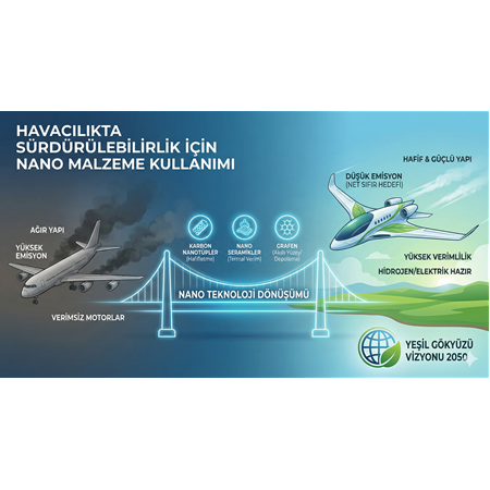 Havacılıkta Sürdürülebilirlik İçin Nano Malzeme Kullanımı