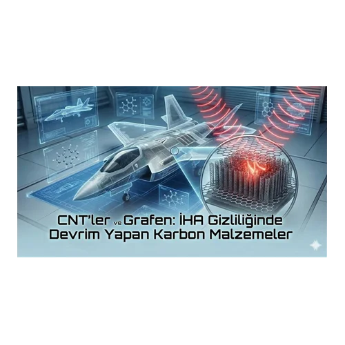 CNT’ler ve Grafen: İHA Gizliliğinde Devrim Yapan Karbon Malzemeler.