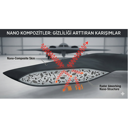 Nano Kompozitler: İHA Gövdesinde Gizliliği Arttıran Karışımlar.