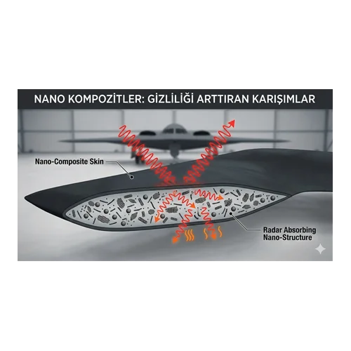 Nano Kompozitler: İHA Gövdesinde Gizliliği Arttıran Karışımlar.