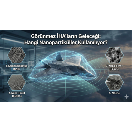 Görünmez İHA'ların Geleceği: Hangi Nanopartiküller Kullanılıyor?.