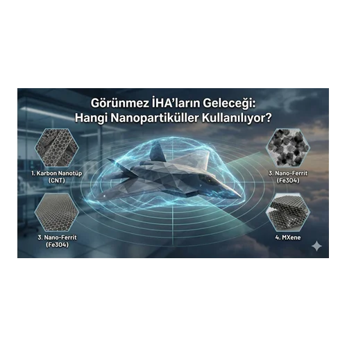 Görünmez İHA'ların Geleceği: Hangi Nanopartiküller Kullanılıyor?.