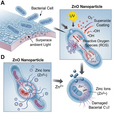 Çinko Oksit (ZnO) Nanoparçacıklı Kompozitlerin Antimikrobiyal Uygulamaları