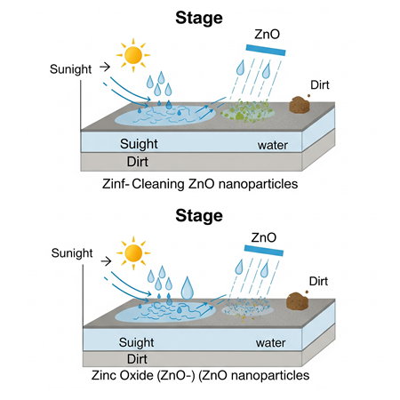 ZnO Nanoparçacıklı Kompozit Boyalarında Kendiliğinden Temizleme Mekanizması