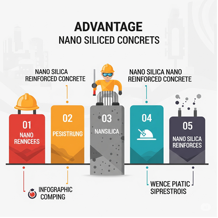 Nano Silika ile Takviyeli Beton Kompozitlerin 5 Avantajı