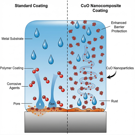 CuO (Bakır Oksit) Nanoparçacıklı Kompozitlerin Korozyon Dayanımı