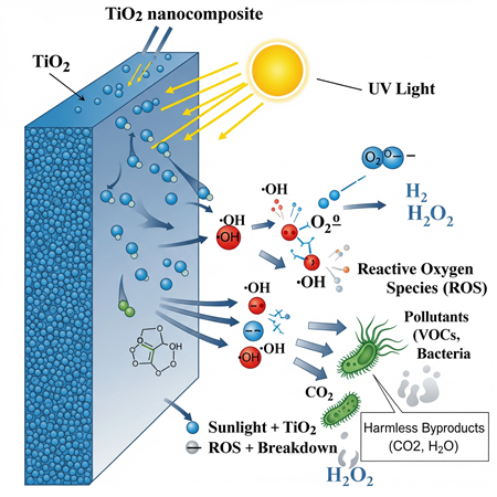 Nano TiO² Takviyeli Kompozitlerin Fotokatalitik Özellikleri