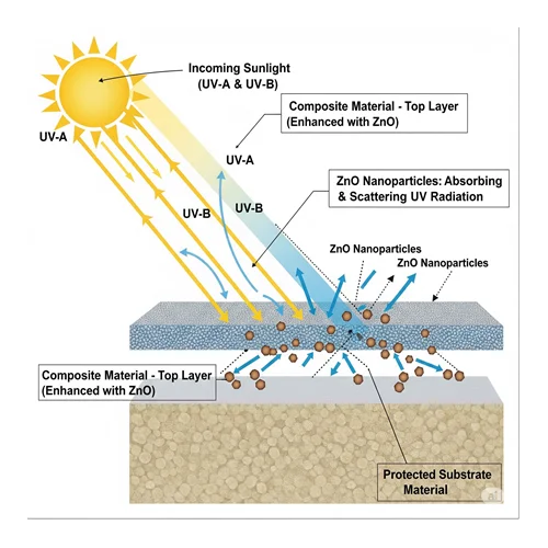 Nano ZnO Parçacıkları ile Desteklenen Kompozitlerin UV Koruma Verimliliği
